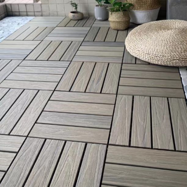Avtoit | Deck Plank Loose Lay Wood Floor Tiles Garden Outdoor Flooring
