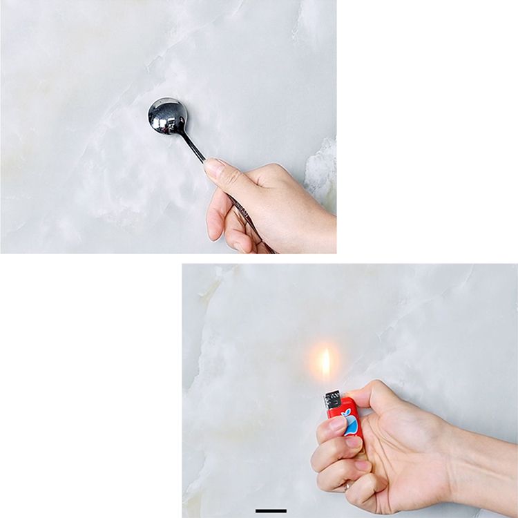 Avtoit | Modern Pearl Wall Bowl PVC Wall Access Plate Peel and Adhesion Tin Plate