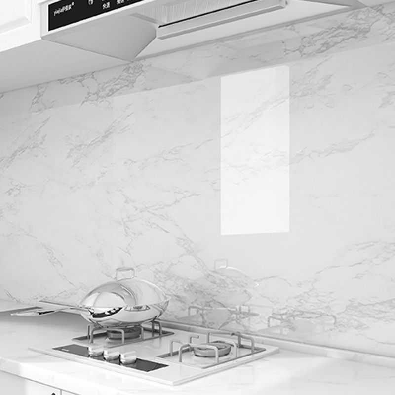 Avtoit | 23.6" Rectangular Single Plate PVC Peel and Stick Tile for the Kitchen