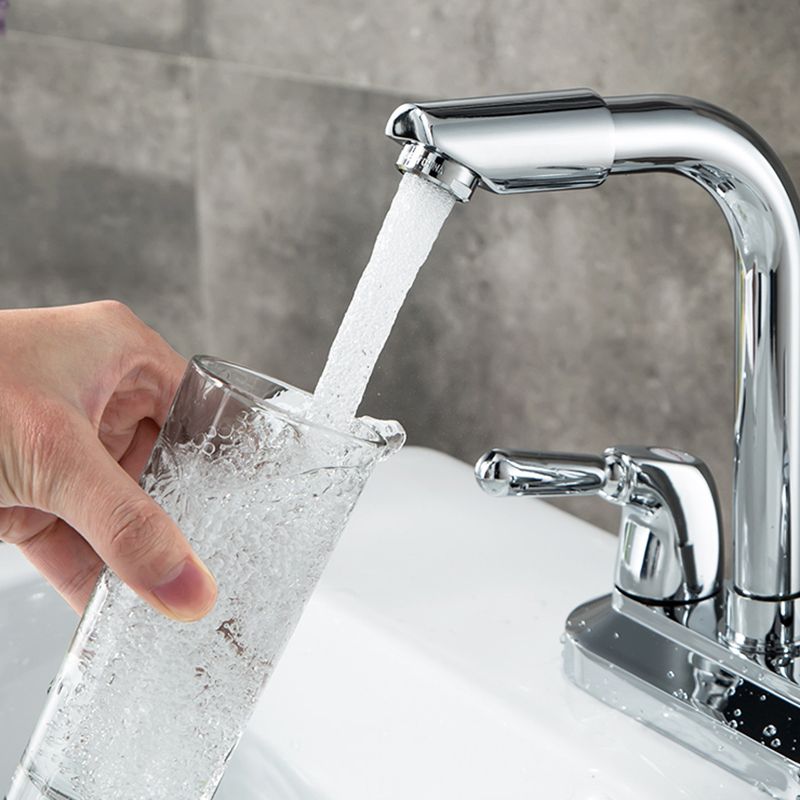 Avtoit | 2-Handle Modern Vessel Sink Faucet Three-Way Bathroom Faucet