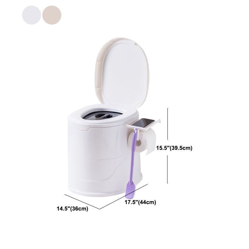 Avtoit | Contemporary Floor-Mounted Toilet Plastic WC for the Bathroom