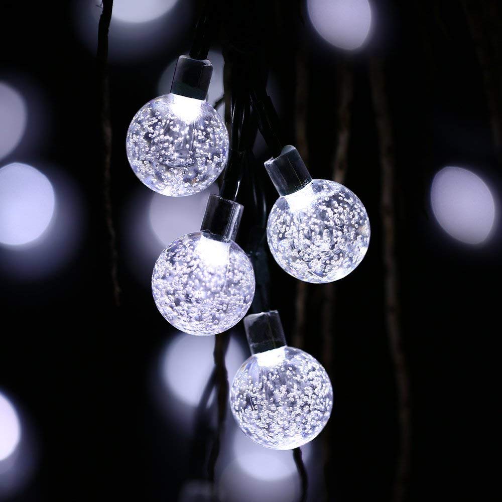 Avtoit | Solar-powered Crystal Ball String Lights