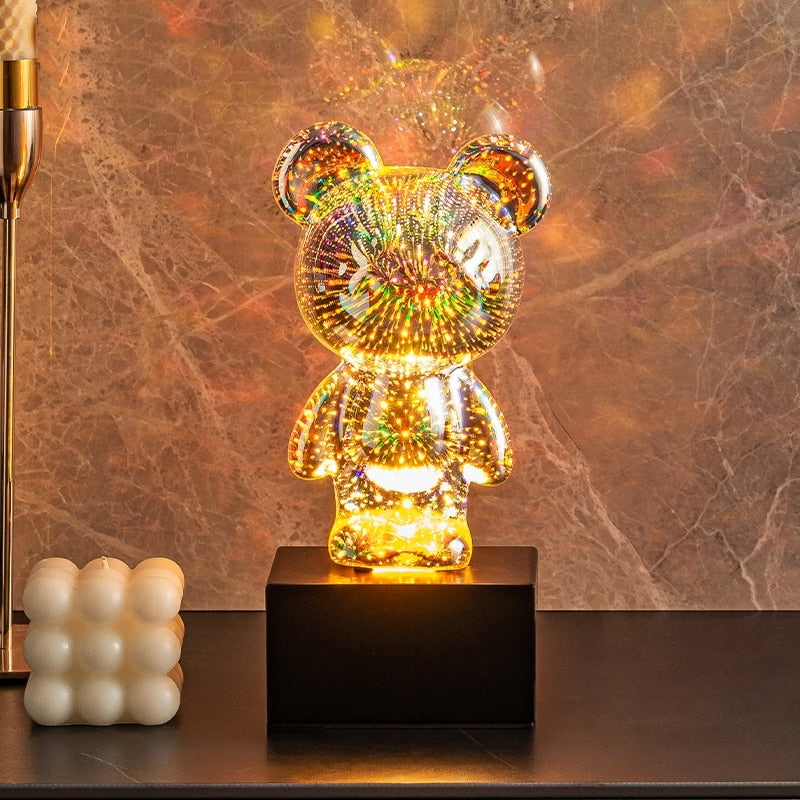 Avtoit | LED Bear Fireworks Night Lamp