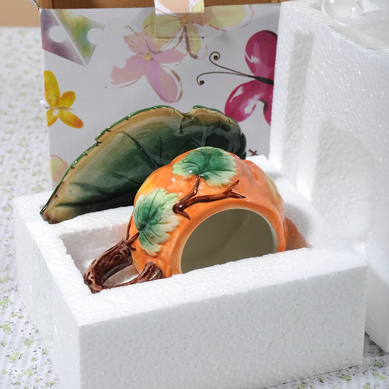 Avtoit | Creative Ceramic Pumpkin Mug Set