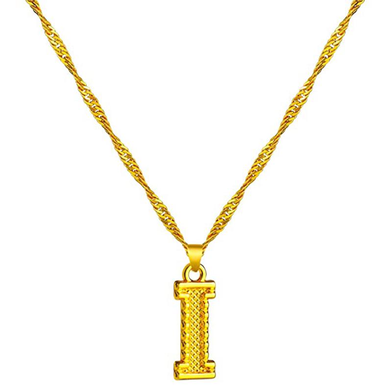 Avtoit | 18K gold-plated initial letter necklace