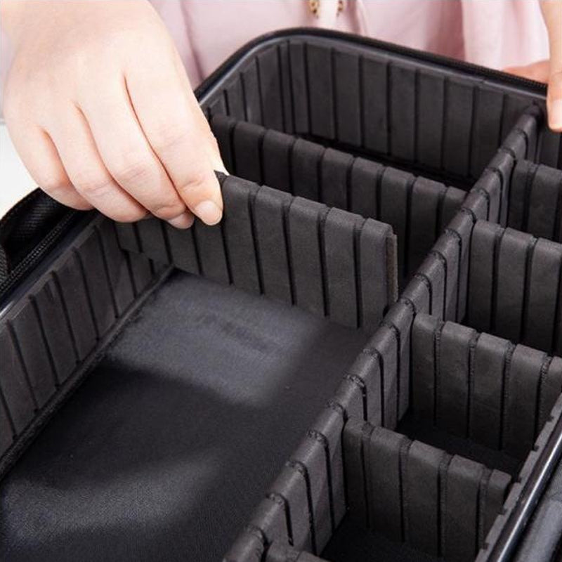 Avtoit | Makeup Cosmetic Storage Bag with Adjustable Compartment