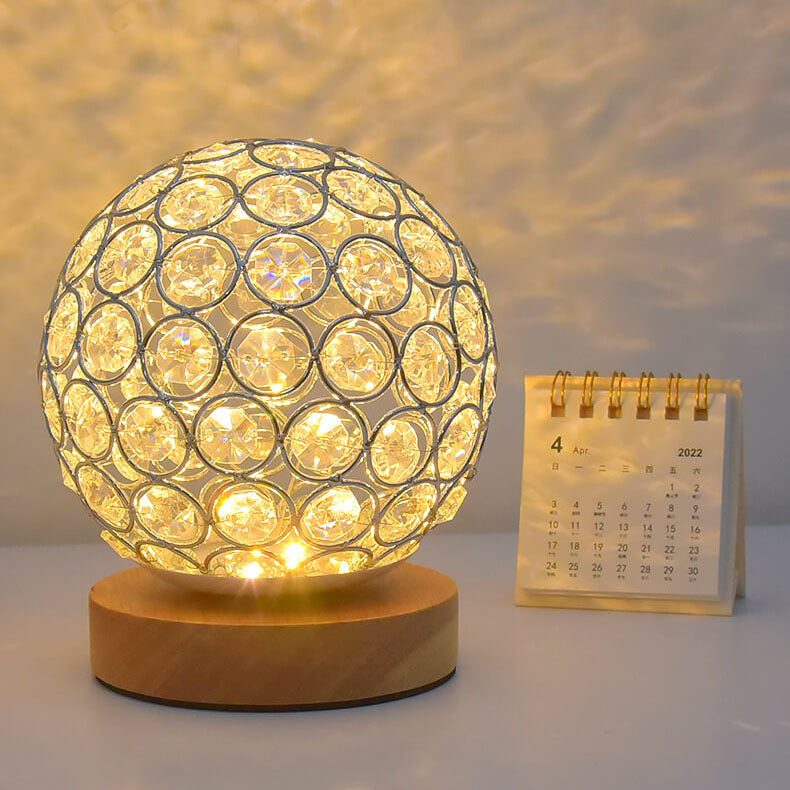 Avtoit | LumoAura USB LED Table Lamp | Rechargeable | Warm Light | Minimalist Design for Home