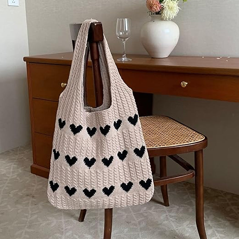 Avtoit | Knit Love Tote Bag