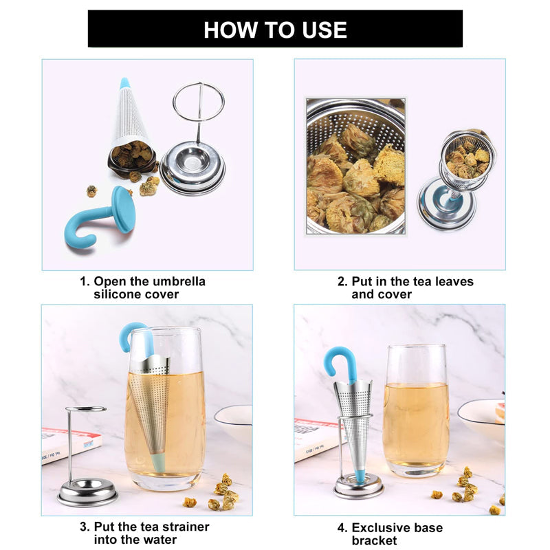 Avtoit | Stainless Steel Tea Filter Umbrella