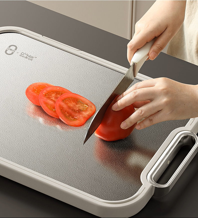Avtoit | Pure Titanium Double-Sided Cutting Board - Antibacterial, Mold-Proof, Food-Grade Kitchen Essential
