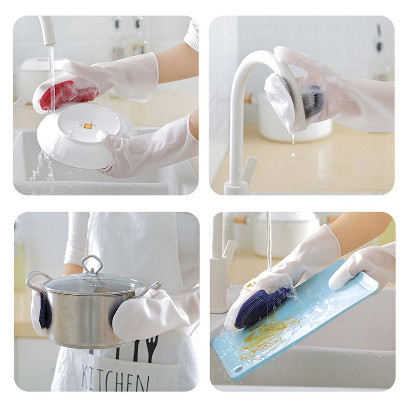 Avtoit | Silicone Dish Scrubber Gloves