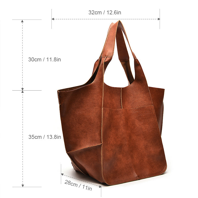 Avtoit | Oversized Leather Weekend Bags