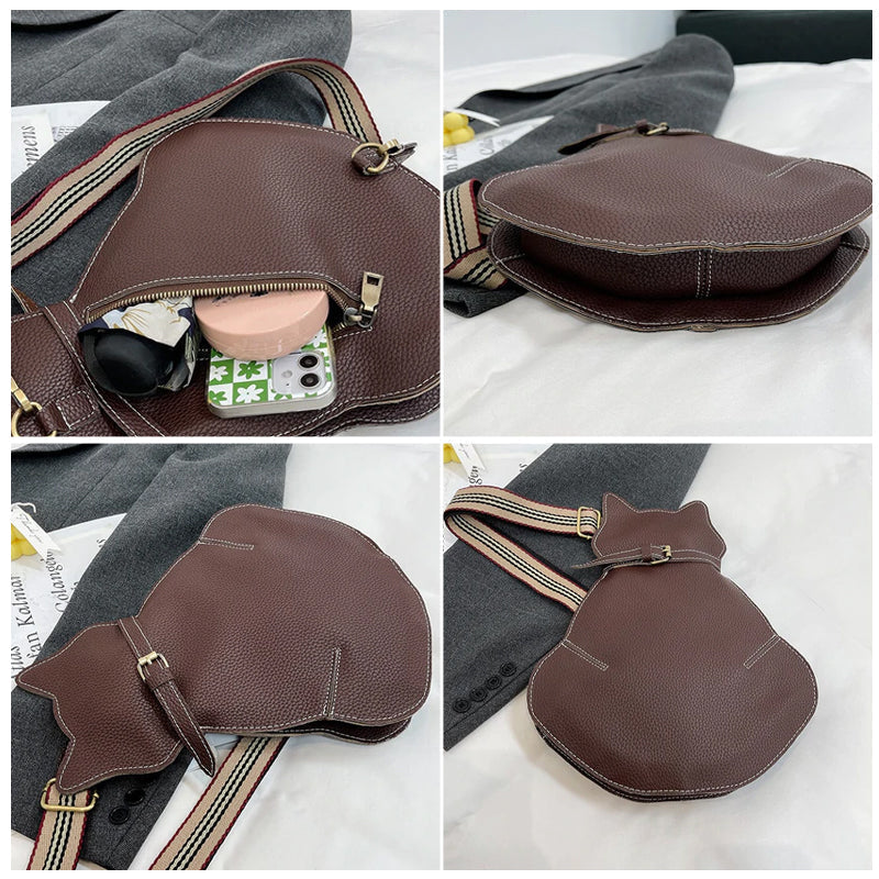 Avtoit | Cat Shape Crossbody Bag