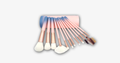 Avtoit | 12-piece Pink Ombre Brush Set – Apply makeup like a pro!