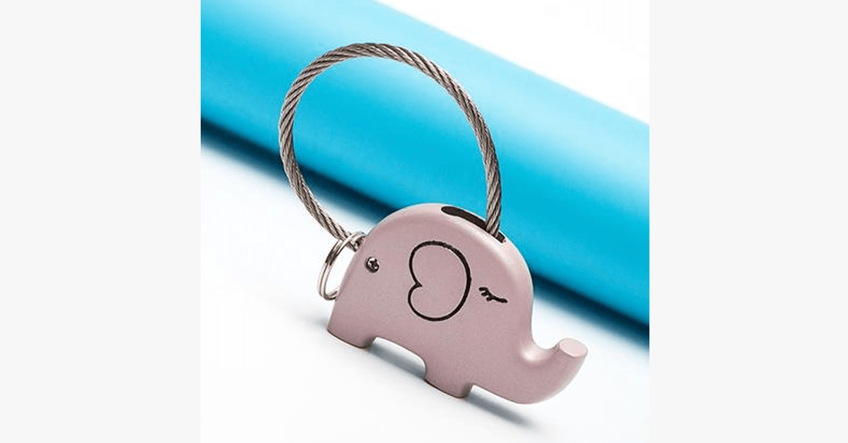 Avtoit | Elephant Love Keychain Set