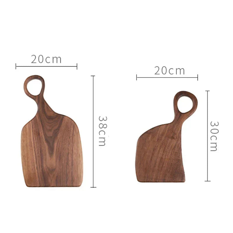 Avtoit | NutriCraft – Luxurious walnut cutting board with double-sided functionality for kitchen and presentation