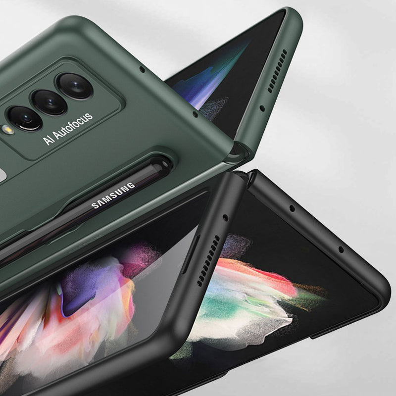 Avtoit | Fashion Kickstand Case with Pencil Slot for Samsung Galaxy Z Fold 3