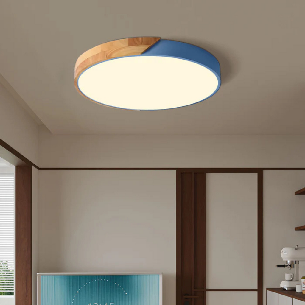 Avtoit | Delos – Scandinavian Wooden LED Ceiling Light | Modern Energy-Efficient Interior Lighting