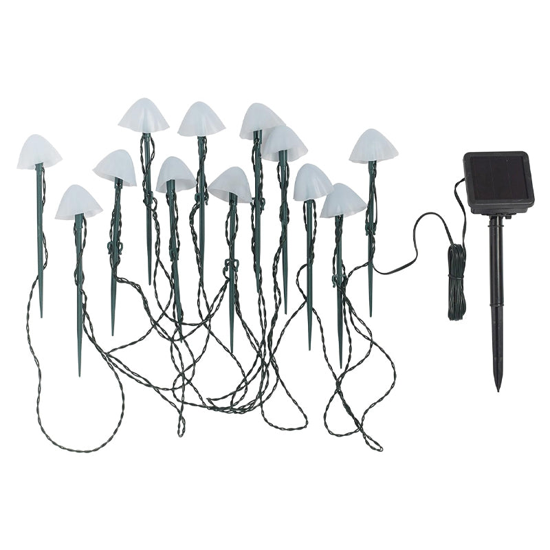Avtoit | LED Solar String Lights Ground Stake Mushroom Lights