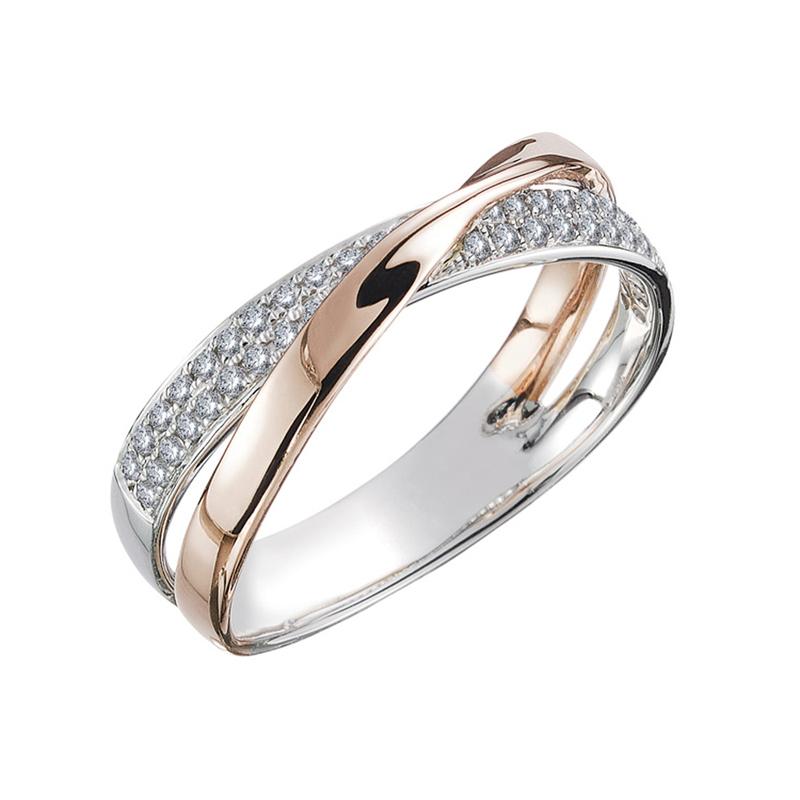 Avtoit | X Shape Cross Ring for Women