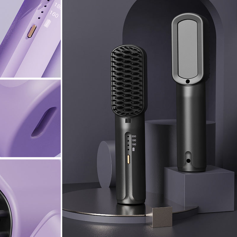 Avtoit | Portable negative ion hair straightener comb