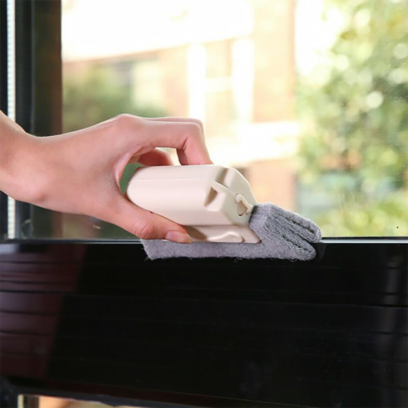 Avtoit | Magical Door Window Groove Cleaning Brushes, 3 Pieces