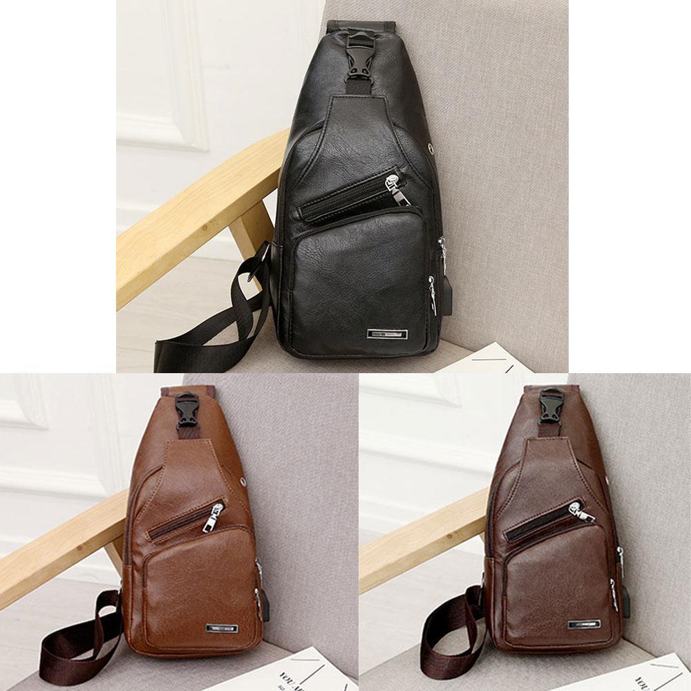 Avtoit | Shoulder bag Crossbody bag for men with USB charging port