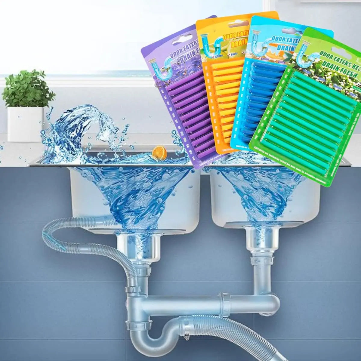 Avtoit | Drain cleaning sticks – Fresh scent and clean drains
