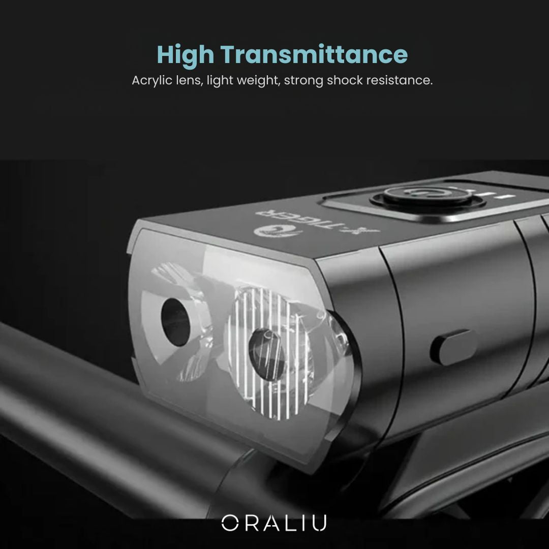 Avtoit | USB Rechargeable LED Bike Lights – 1000 Lumen Front & 500 Lumen Rear, Waterproof