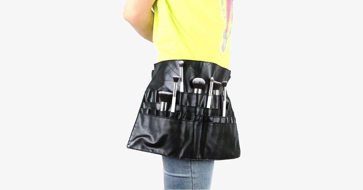Avtoit | Handy Cosmetic Makeup Brush Apron – Get a professional touch in your salon