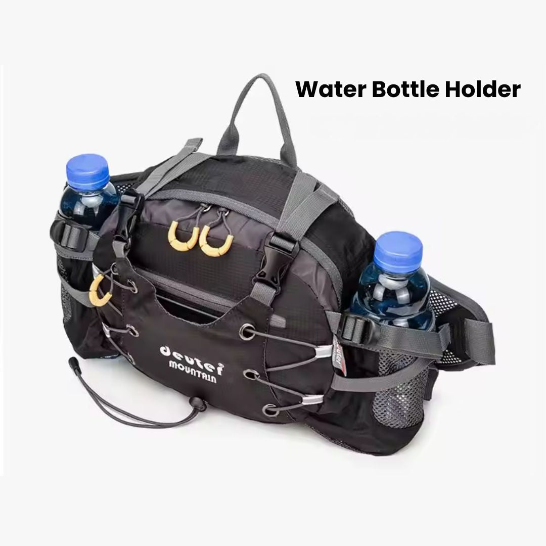 Avtoit | Waterproof Hiking Waist Bag – 5L Bum Bag with Zippered Pockets for Walking & Outdoor Adventures