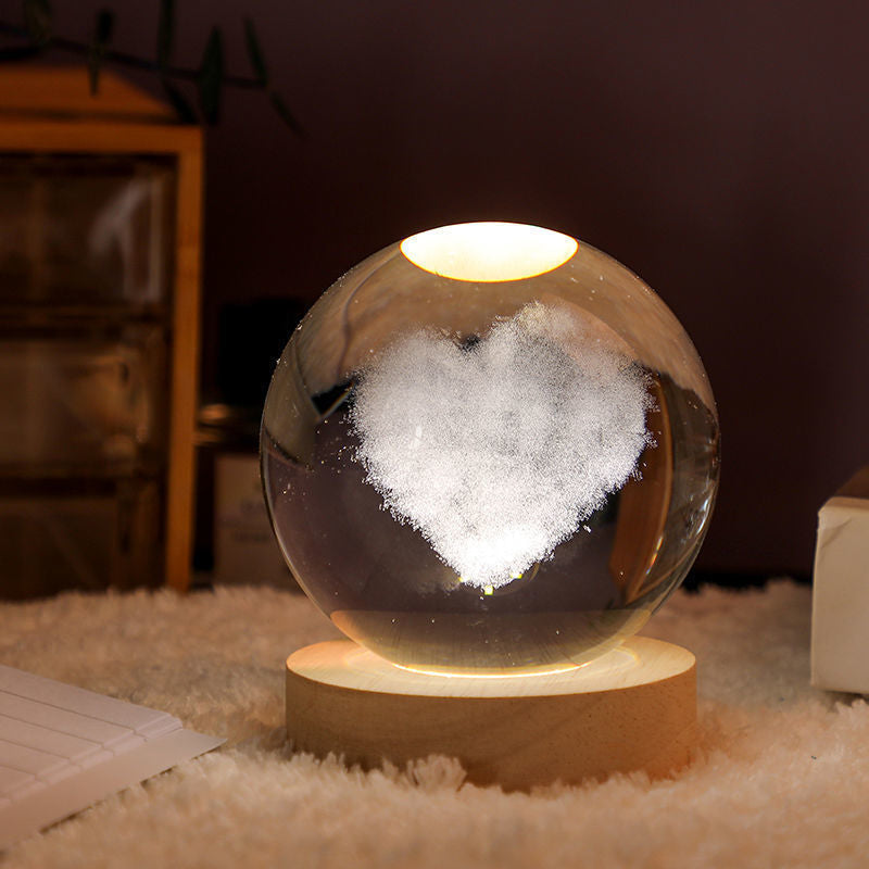 Avtoit | Glowing Crystal Ball Night Light