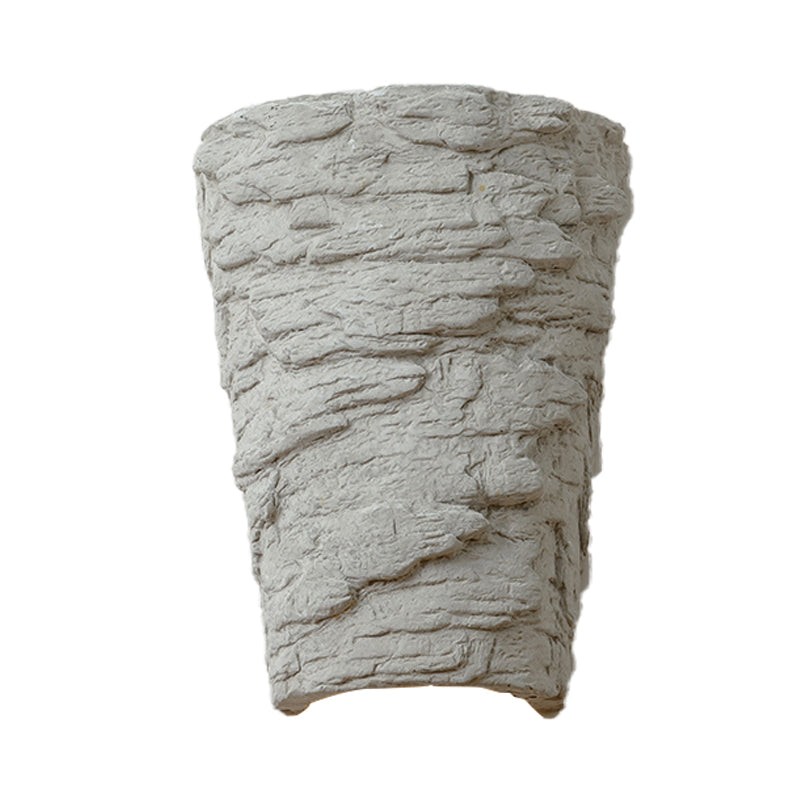 Avtoit | Cement Bowl/Cylinder Shade Wall Lighting Modern Style 1 Light Bathroom Wall Light Fixture in Gray