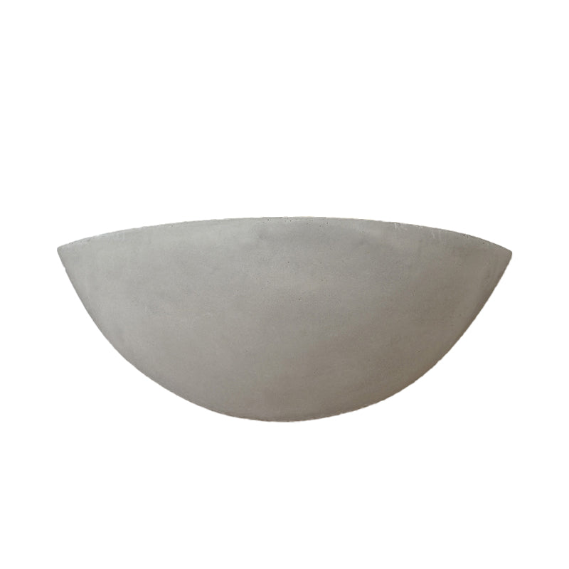 Avtoit | Cement Bowl/Cylinder Shade Wall Lighting Modern Style 1 Light Bathroom Wall Light Fixture in Gray