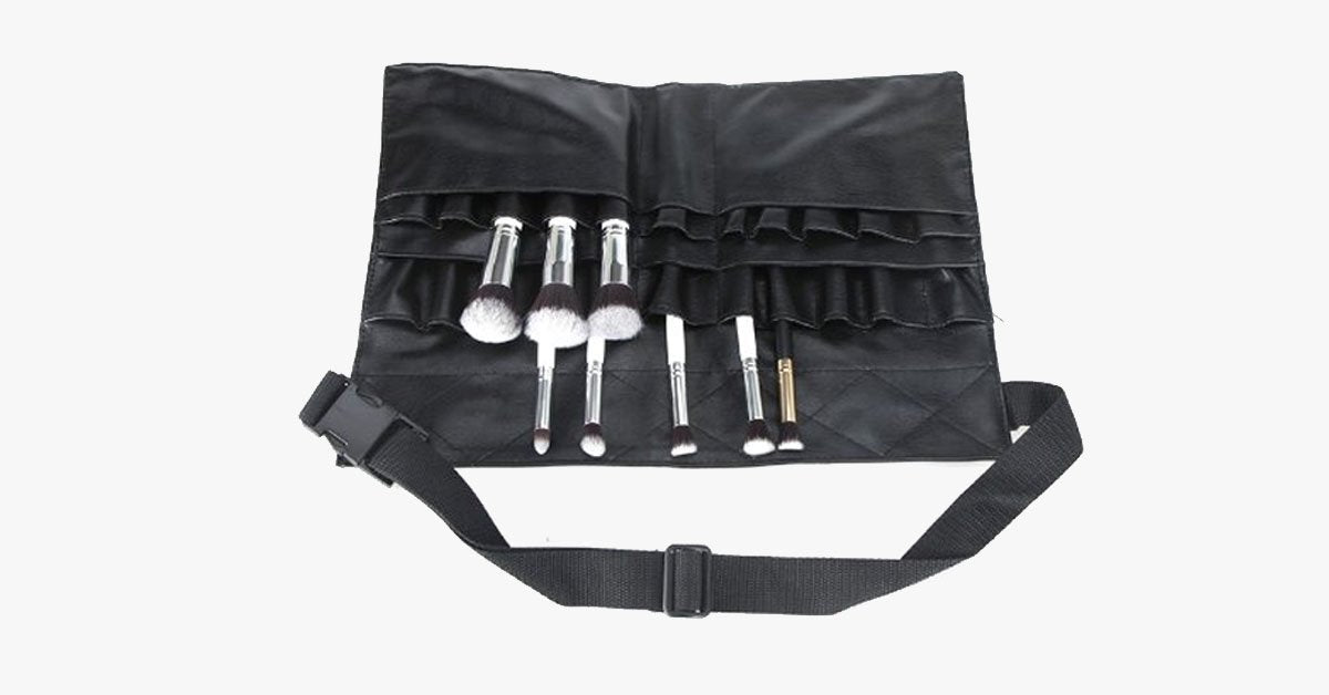 Avtoit | Handy Cosmetic Makeup Brush Apron – Get a professional touch in your salon
