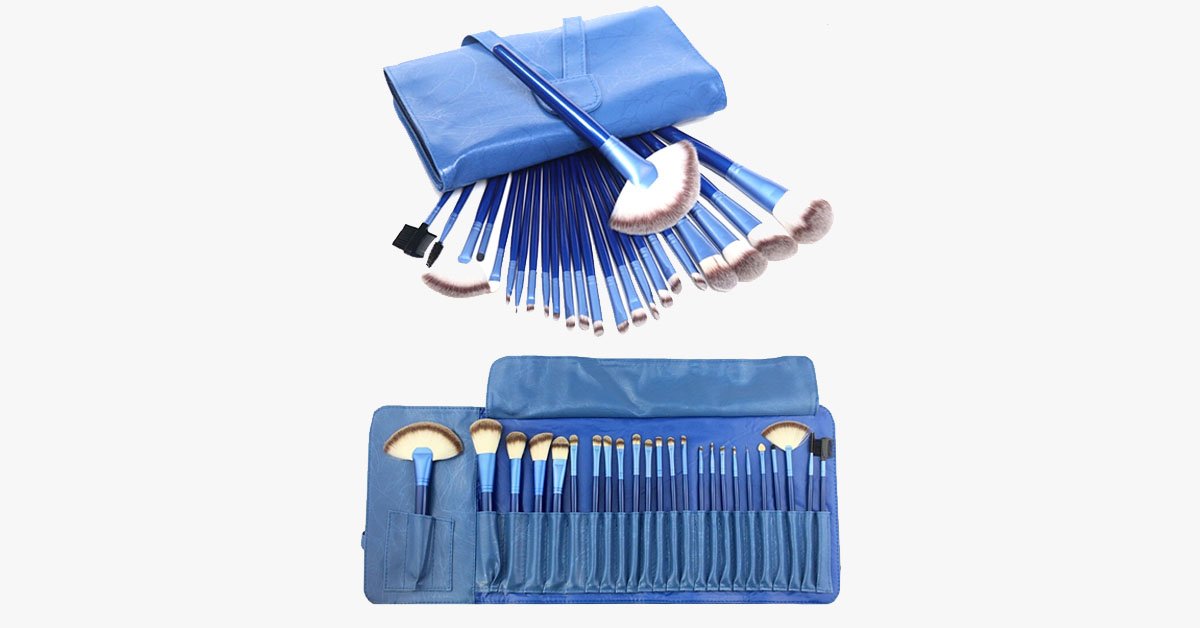 Avtoit | Ocean Blue 24-piece Brush Set