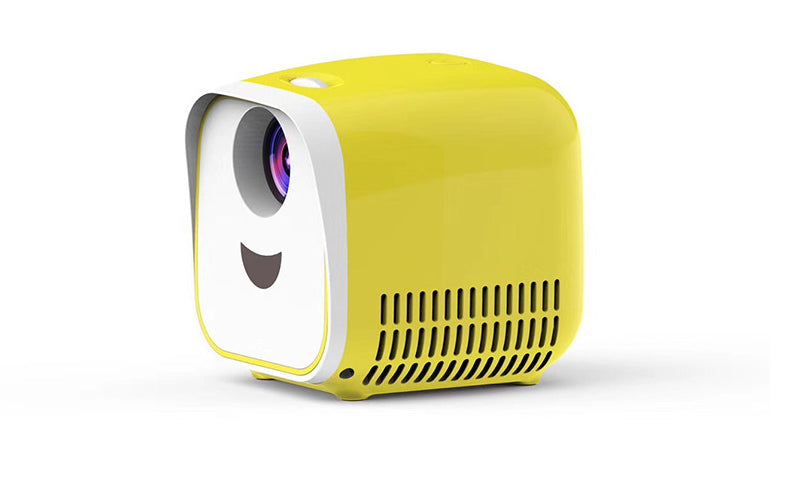 Avtoit | LED Mini HD Home Projector with Multi-language System, Support Reading Flash Drive, Mobile Hard Disk & TF Card, for Home and Office