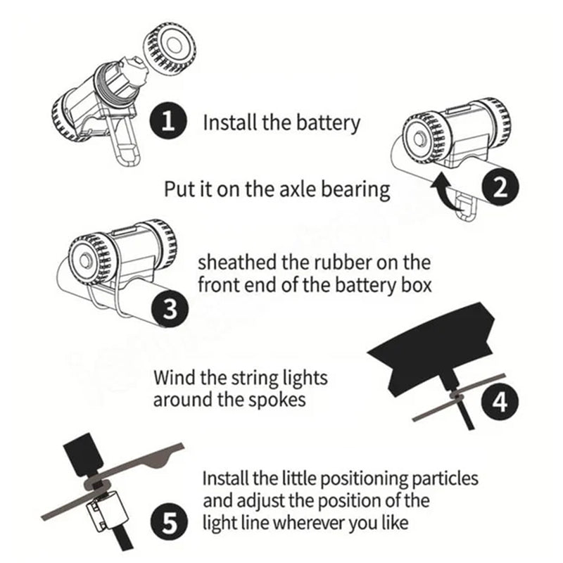 Avtoit | Rechargeable Bicycle Tire Lights