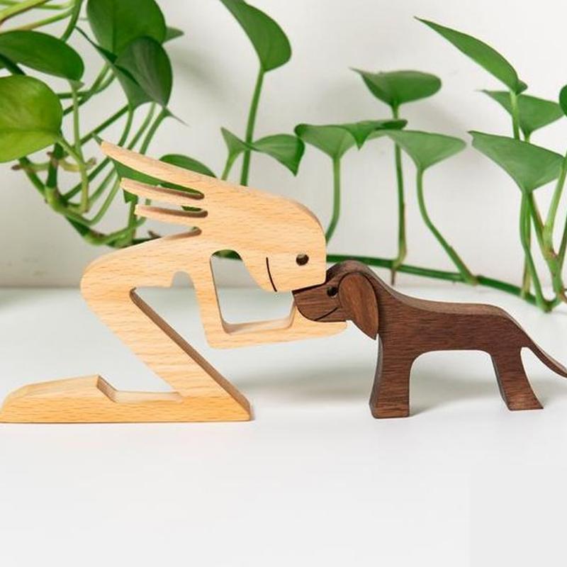 Avtoit | Pet Lover - Wooden Sculpture Table Ornaments