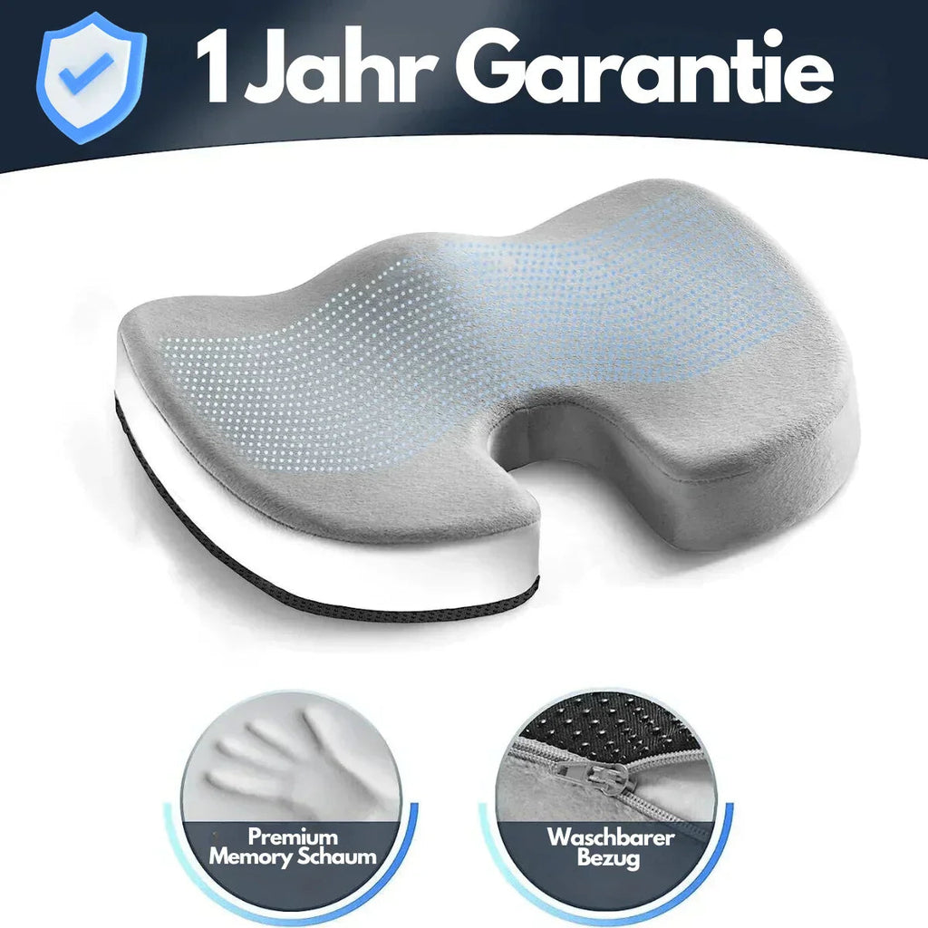 Avtoit | Ergonomic 4D Comfort Seat Cushion with Orthopedic Support
