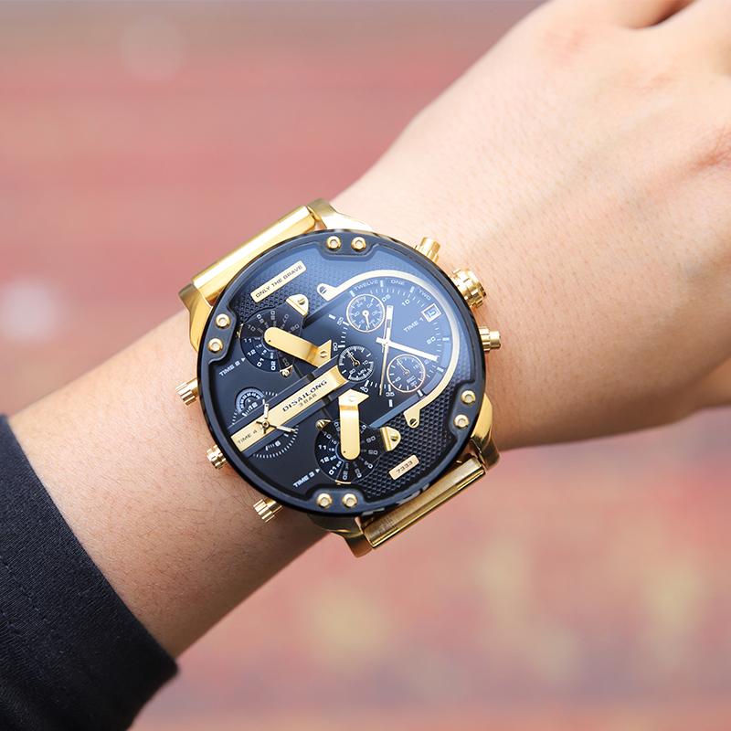 Men's Stainless Steel Chronograph Quartz Watch