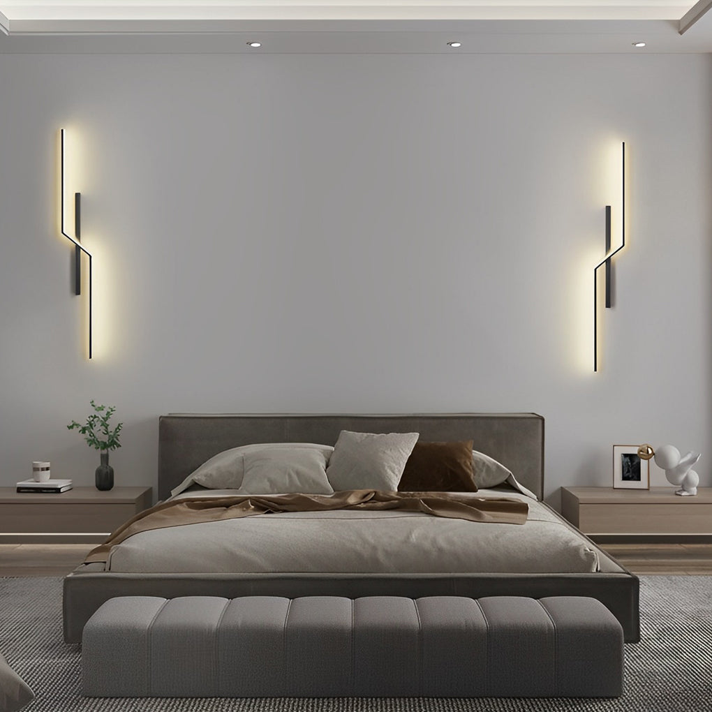 Avtoit | Lines Creative LED Modern Minimalist Wall Lamp Decorative Wall Lights Lighting