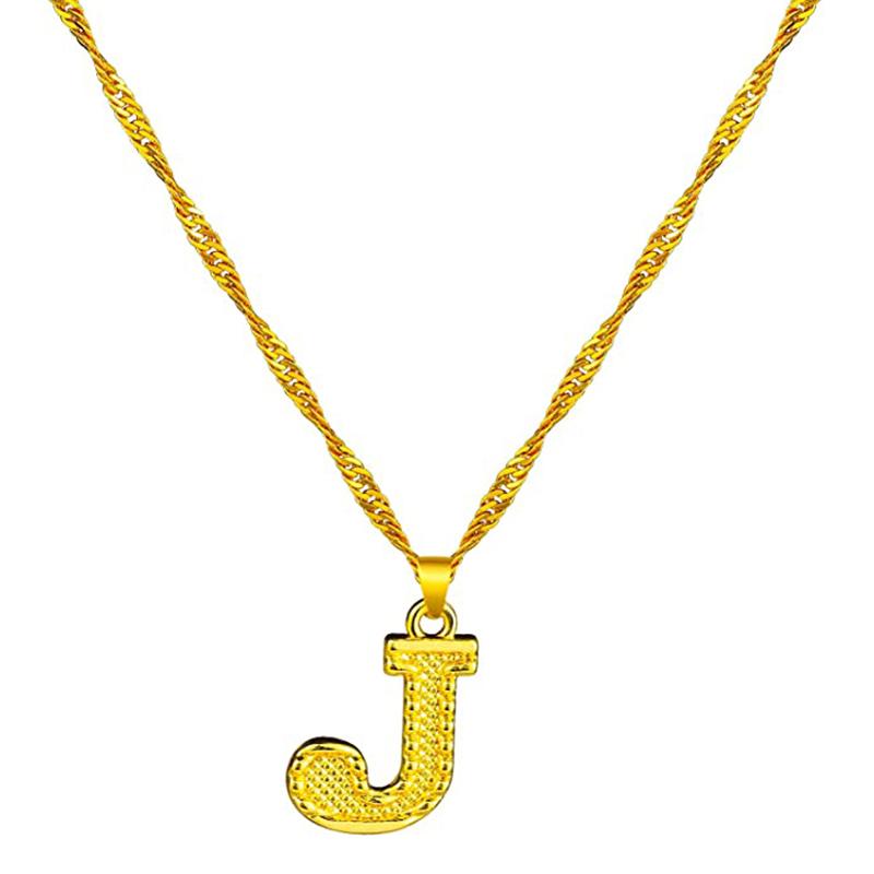 Avtoit | 18K gold-plated initial letter necklace