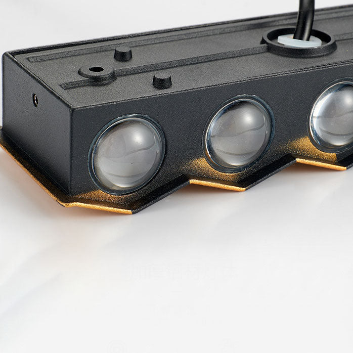 Avtoit | Modern Light Luxury Golden Aluminium Outdoor Waterproof Terrace LED Wall Light Lamp