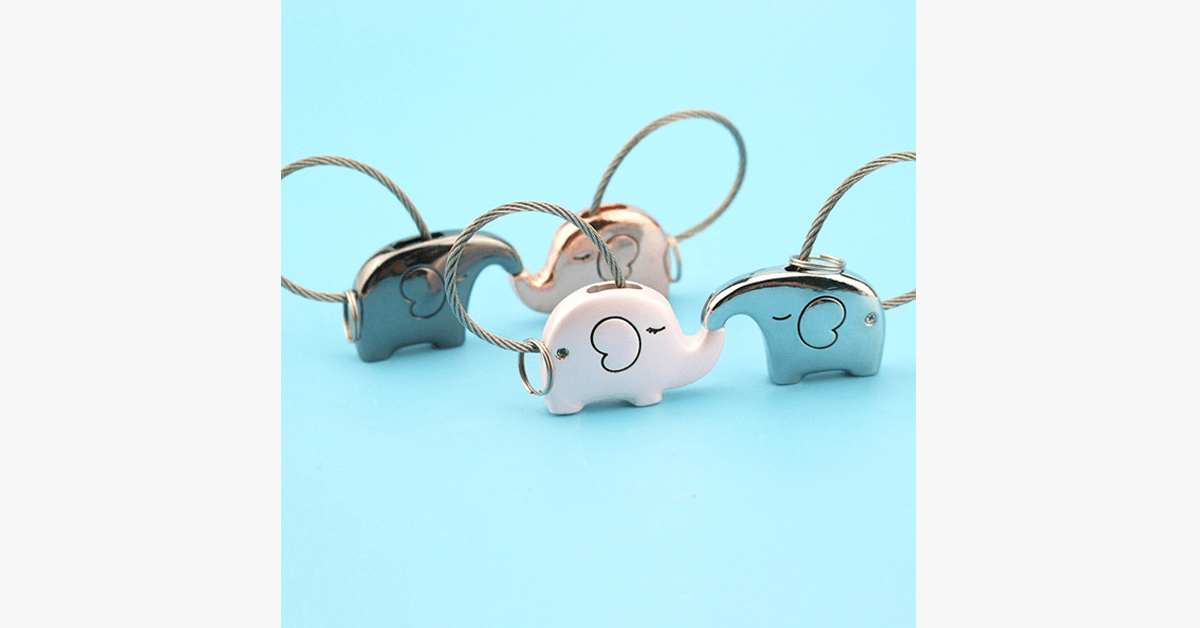 Avtoit | Elephant Love Keychain Set