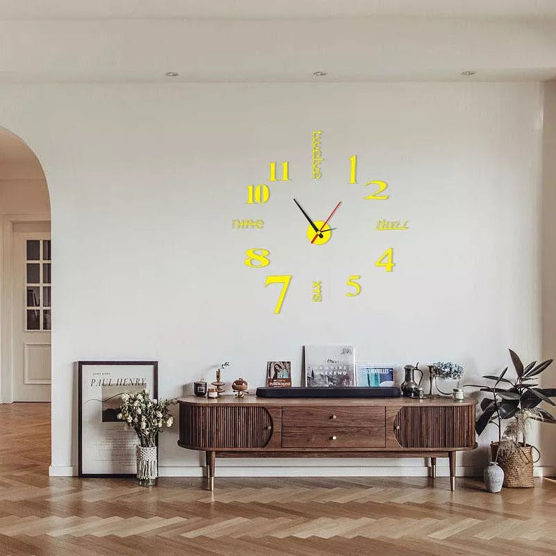 Avtoit | Modern DIY Screwless Wall Clock