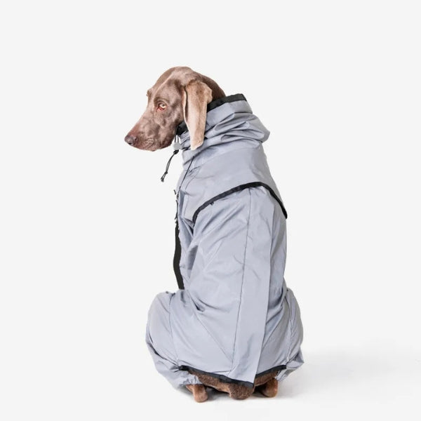 Avtoit | Waterproof Dog Coat with Legs – Reflective Dog Rain Jacket for Small & Large Breeds | Best Rain Coat for Dogs UK