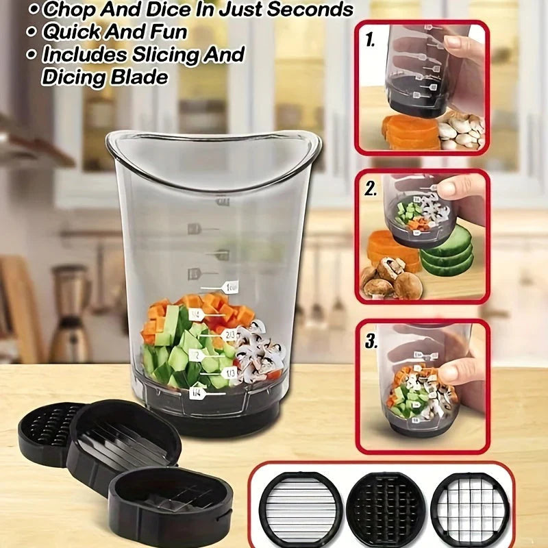 Avtoit | 3-in-1 Manual Vegetable Chopper