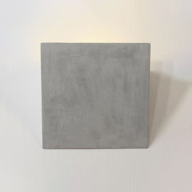 Avtoit | Cement Bowl/Cylinder Shade Wall Lighting Modern Style 1 Light Bathroom Wall Light Fixture in Gray