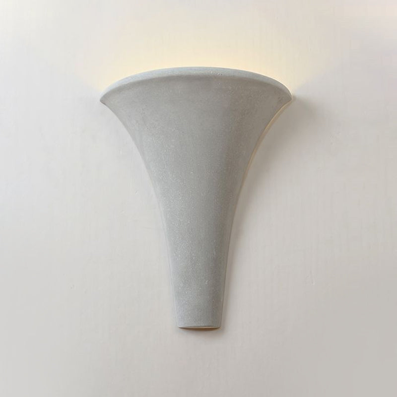 Avtoit | Cement Bowl/Cylinder Shade Wall Lighting Modern Style 1 Light Bathroom Wall Light Fixture in Gray